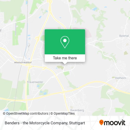 Карта Benders - the Motorcycle Company