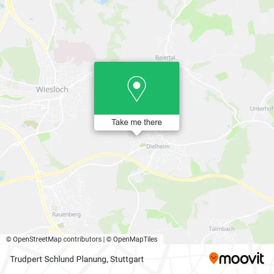 Карта Trudpert Schlund Planung