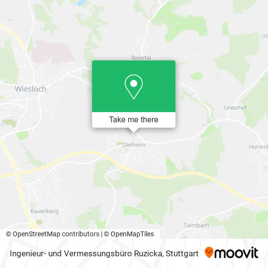 Карта Ingenieur- und Vermessungsbüro Ruzicka