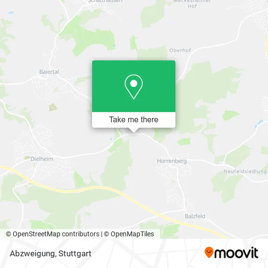 Abzweigung map