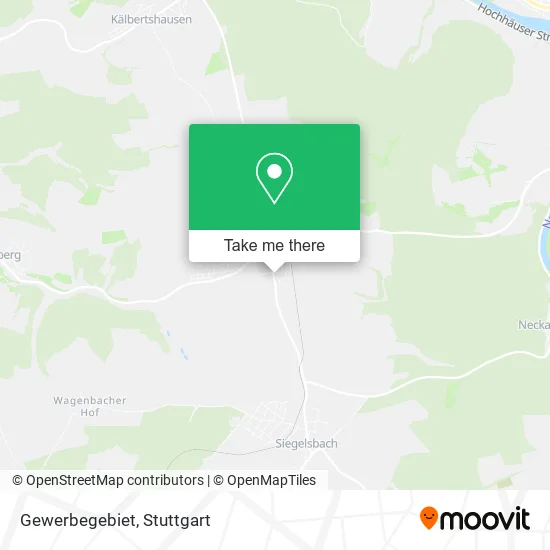 Карта Gewerbegebiet