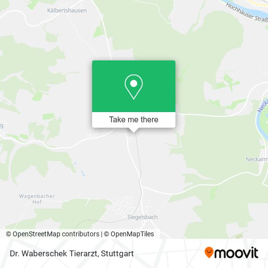 Dr. Waberschek Tierarzt map
