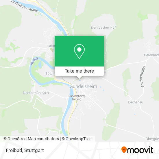 Карта Freibad