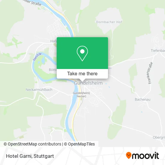 Карта Hotel Garni