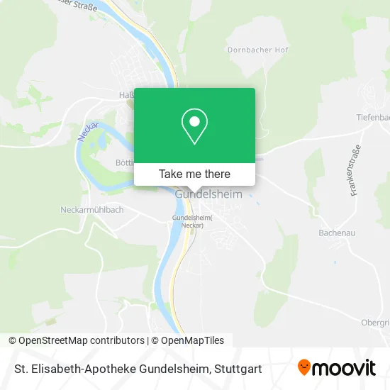 Карта St. Elisabeth-Apotheke Gundelsheim