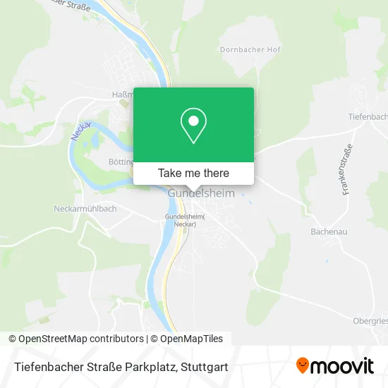 Карта Tiefenbacher Straße Parkplatz