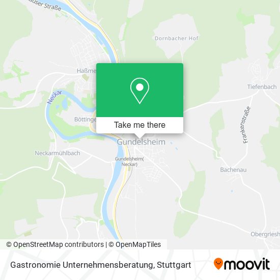 Gastronomie Unternehmensberatung map