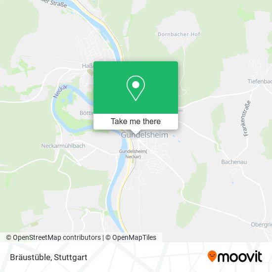Bräustüble map