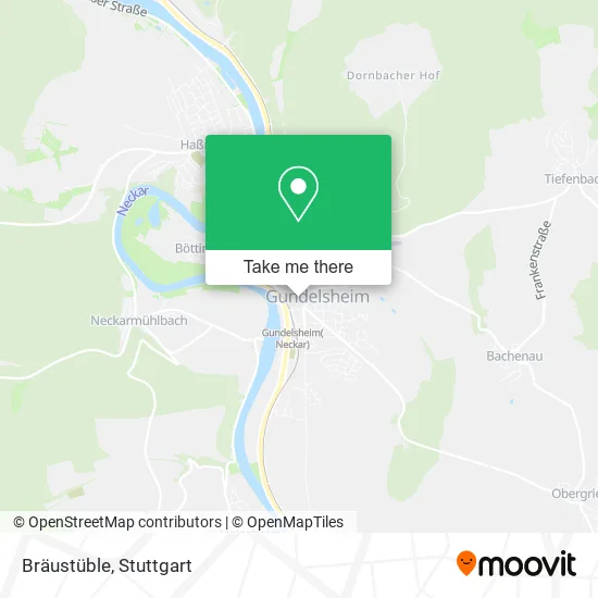 Карта Bräustüble