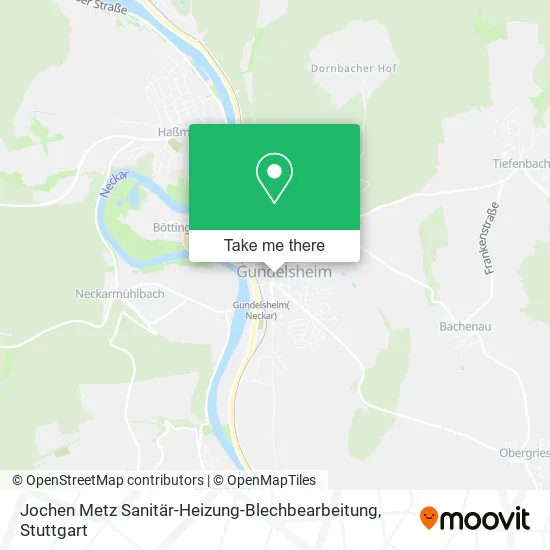 Карта Jochen Metz Sanitär-Heizung-Blechbearbeitung