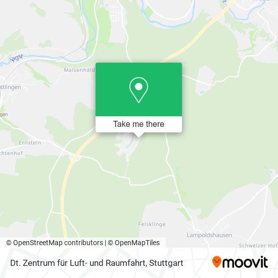 Dt. Zentrum für Luft- und Raumfahrt map