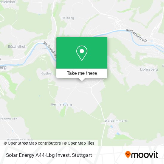 Solar Energy A44-Lbg Invest map