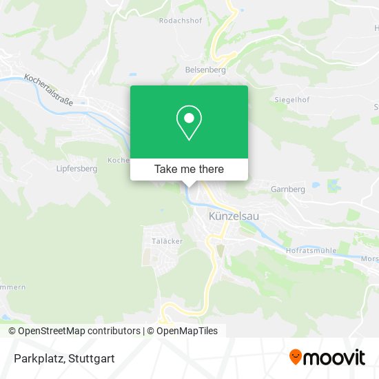 Карта Parkplatz