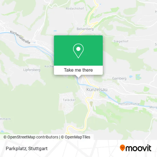 Parkplatz map