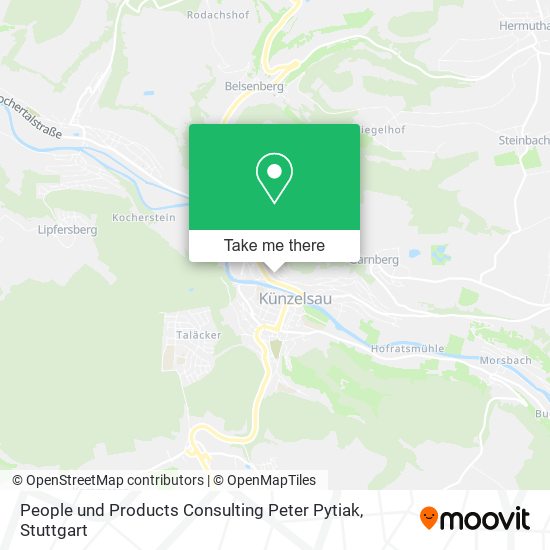 People und Products Consulting Peter Pytiak map