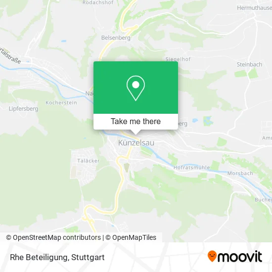 Карта Rhe Beteiligung