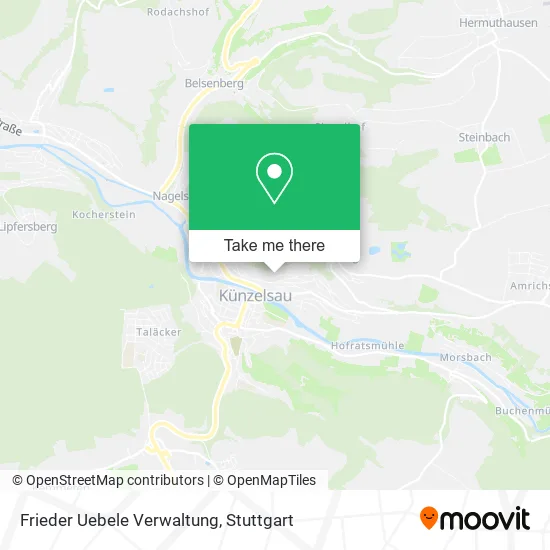 Карта Frieder Uebele Verwaltung