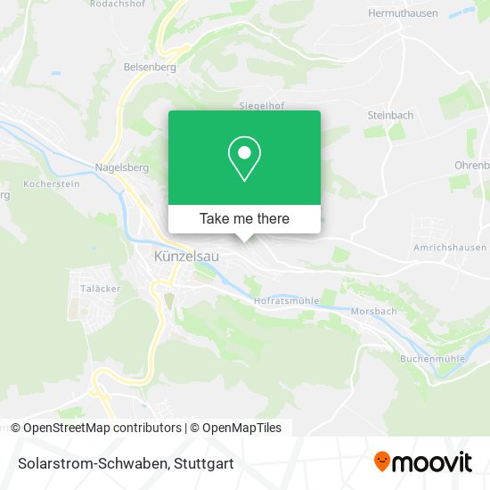 Карта Solarstrom-Schwaben