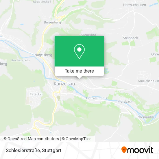 Карта Schlesierstraße
