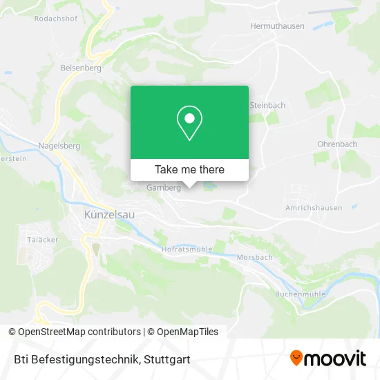 Карта Bti Befestigungstechnik