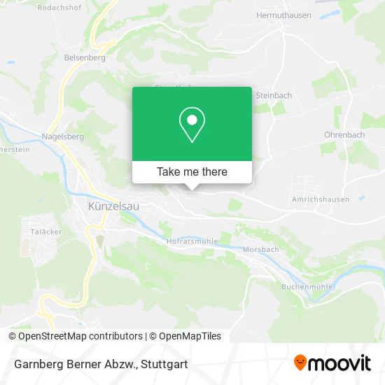 Карта Garnberg Berner Abzw.