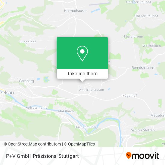 Карта P+V GmbH Präzisions