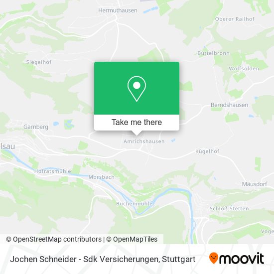 Jochen Schneider - Sdk Versicherungen map