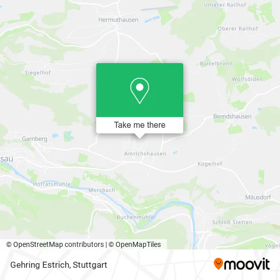 Карта Gehring Estrich
