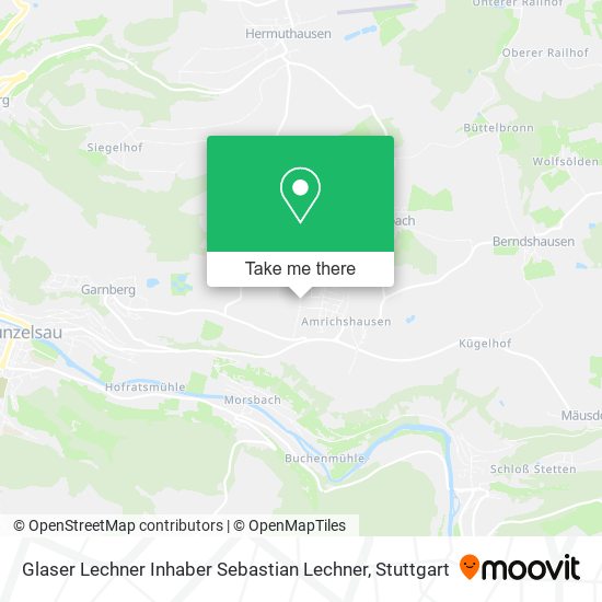 Glaser Lechner Inhaber Sebastian Lechner map