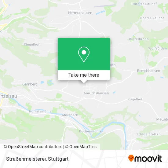 Карта Straßenmeisterei