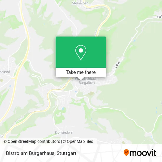 Карта Bistro am Bürgerhaus