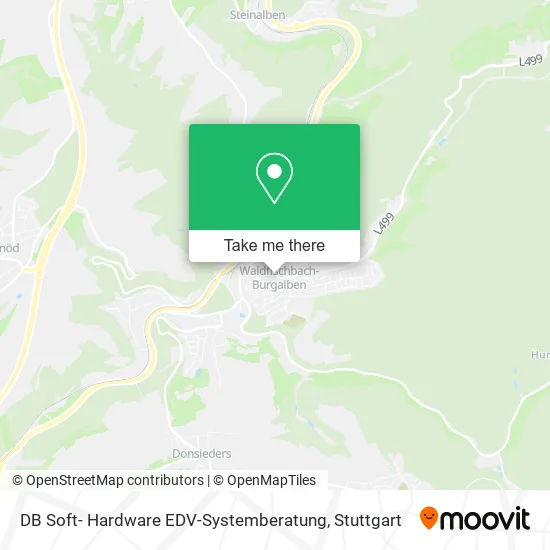 Карта DB Soft- Hardware EDV-Systemberatung