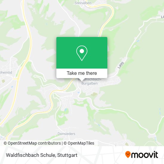 Карта Waldfischbach Schule