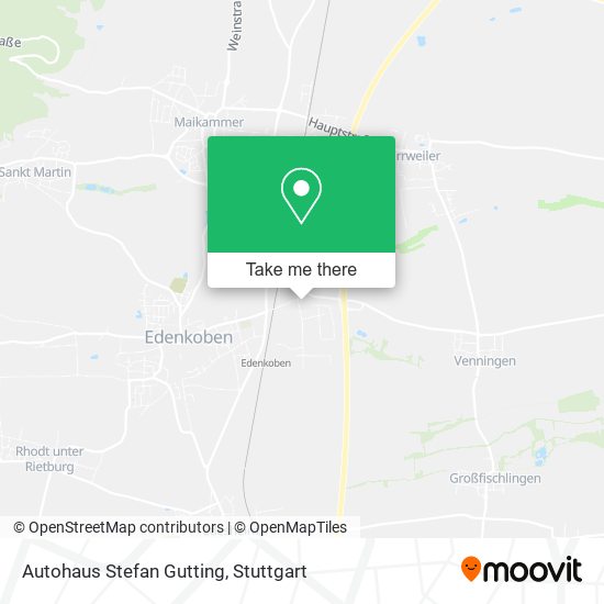 Autohaus Stefan Gutting map