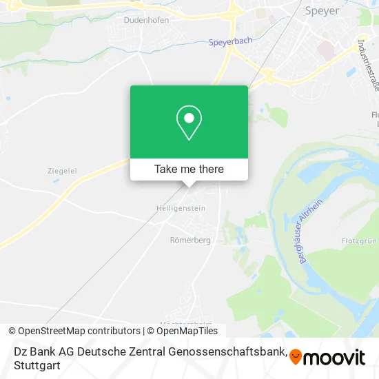 Карта Dz Bank AG Deutsche Zentral Genossenschaftsbank