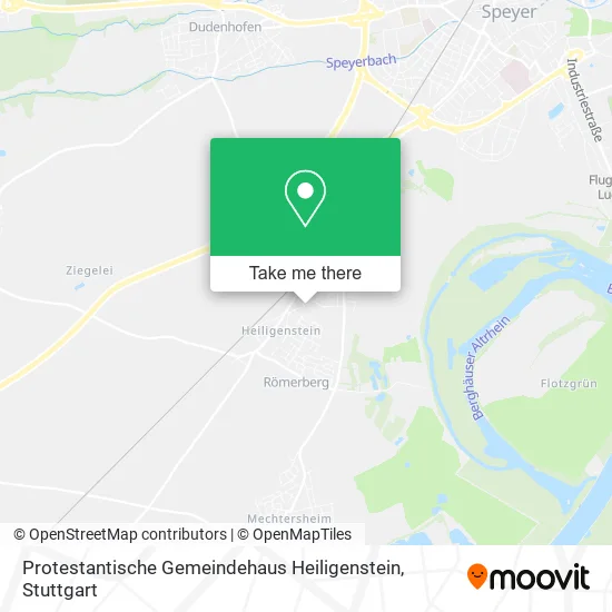 Карта Protestantische Gemeindehaus Heiligenstein