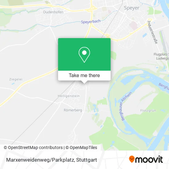 Карта Marxenweidenweg/Parkplatz