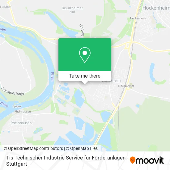 Карта Tis Technischer Industrie Service für Förderanlagen