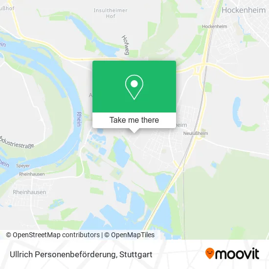Карта Ullrich Personenbeförderung