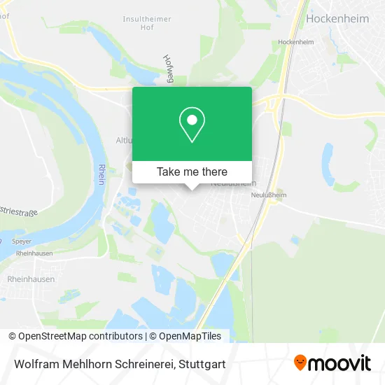 Карта Wolfram Mehlhorn Schreinerei