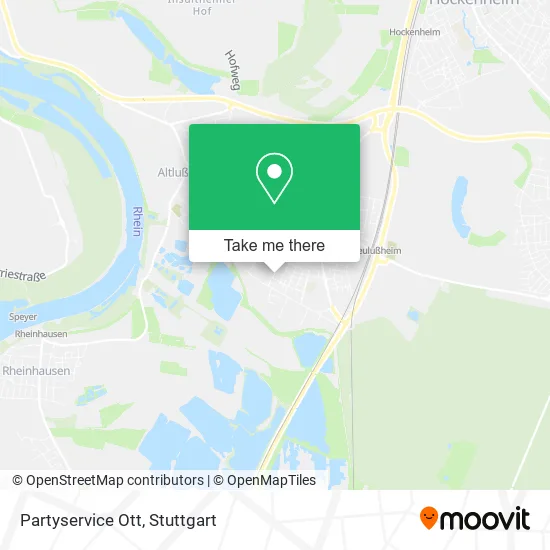 Карта Partyservice Ott