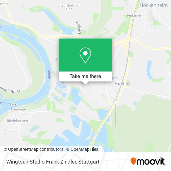 Карта Wingtsun Studio Frank Zindler