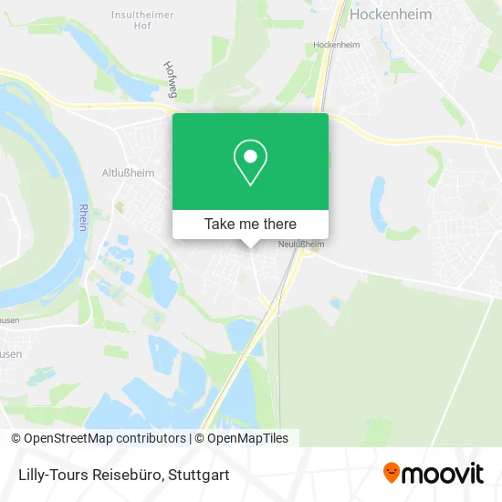 Карта Lilly-Tours Reisebüro