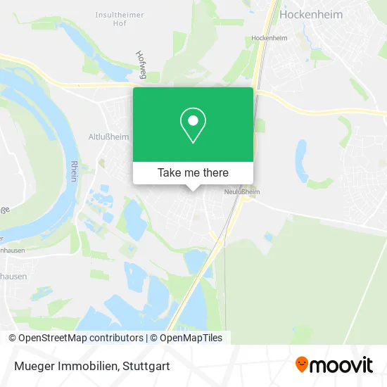 Карта Mueger Immobilien