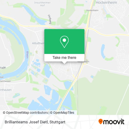 Brillianteams Josef Dietl map