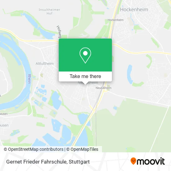 Карта Gernet Frieder Fahrschule