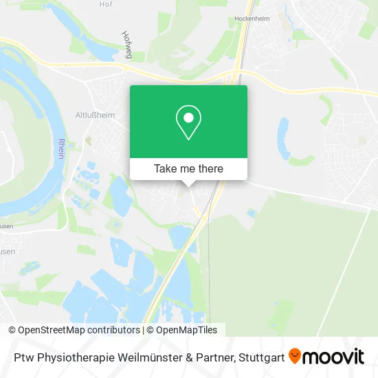 Карта Ptw Physiotherapie Weilmünster & Partner