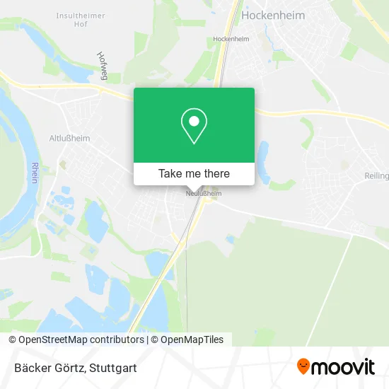 Карта Bäcker Görtz