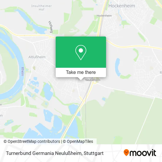 Карта Turnerbund Germania Neulußheim