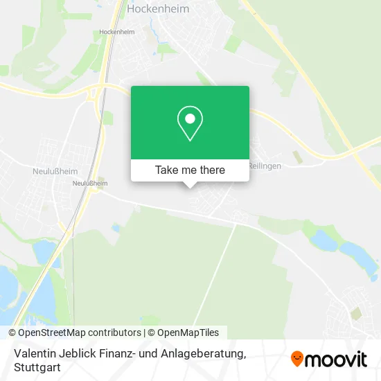 Карта Valentin Jeblick Finanz- und Anlageberatung